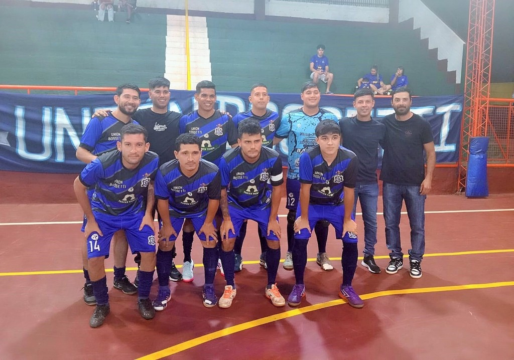 Sólida victoria de Unión Bossetti en el regreso del Fútsal a Puerto Libertad