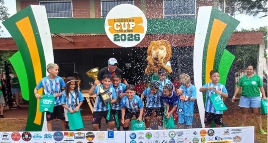 Libertad Cup 2026: Más de 400 niños participaron del Torneo de fútbol Infantil