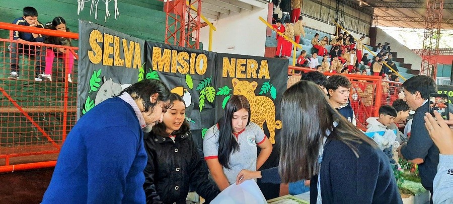 Alumnos de Puerto Libertad juraron por el cuidado del Medio Ambiente