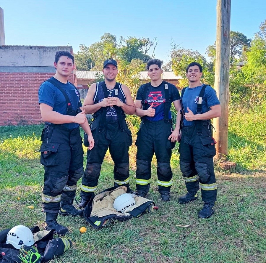 Alem se consagr&oacute; Campe&oacute;n de la 1ra Olimpiada Bomberil de Misiones en Puerto Libertad