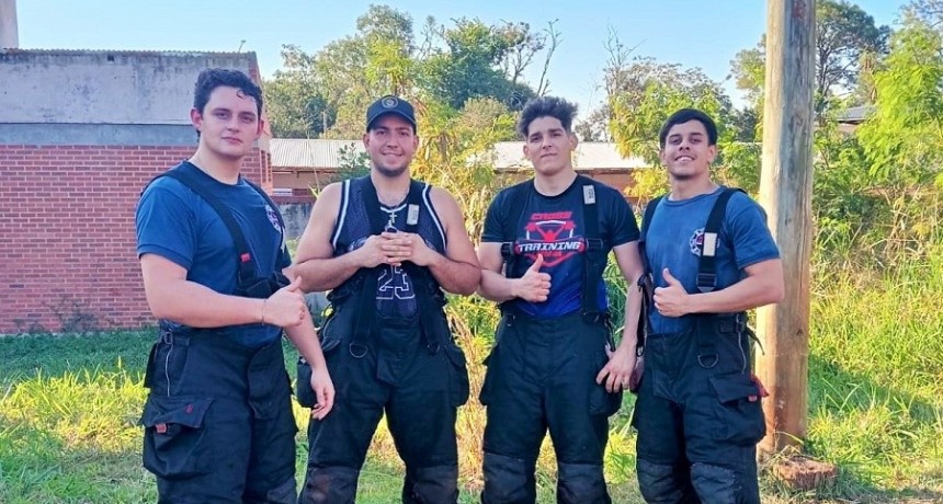 Alem se consagr&oacute; Campe&oacute;n de la 1ra Olimpiada Bomberil de Misiones en Puerto Libertad