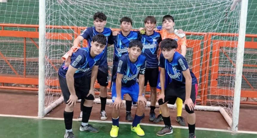 FÚTBOL DE SALÓN SUB-16: Quilmes arrasó con Sportivo Wanda